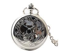 Pocket Watches Classic Smooth Surface Mechanical Pocket Watch with Chain Xmas Birthday Wedding Father Day Gift Men's Women's