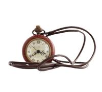 Pocket Watches Watch Pocket Watch Creative Wooden Vintage Pocket Watch Girl'S Retro Quartz Pocket Watch Men's Women's
