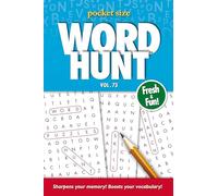 Pocket Word Search Books for Adults: 100+ Brain Games in a Portable Travel Size - Gift for Seniors Volume 1