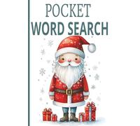 Pocket Word Search: Christmas Holiday: Word Search with Easy-to-Read Print | 6x9 inches, 110 pages, 50+ Puzzles…Great for Travel, Vacations, Holidays or Simply Relaxing