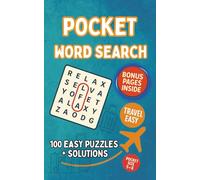 Pocket Word Search For Adults & Seniors: Easy-to-Read Large Print | One Puzzle Per Page | 100 Fun Puzzles + Solutions | Travel-Friendly 5×8 Edition ... Print word Search For Adults and Seniors)