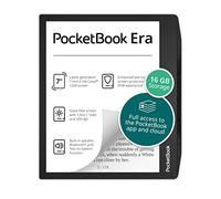 PocketBook 700 Era Silver lectore de e-book Pantalla táctil 16 GB Negro, Plata