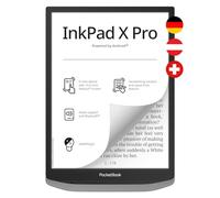 PocketBook InkPad X Pro - Lector de Libros electrónicos (versión D-A-CH, 32 GB de Memoria, 26,2 cm (10,3 Pulgadas), Pantalla Mobius, Color Gris