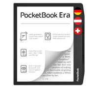 Pocketbook Lector de Libros electrónicos Era (16 GB de Memoria, 17,8 cm (7 Pulgadas), Pantalla táctil E-Ink Carta 1200, retroiluminación SMARTlight, Wi-Fi, Bluetooth) Stardust Silver
