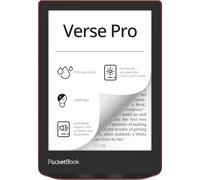 POCKETBOOK 634-3 - Lector de libros electrónicos Verse Pro, Passion Red