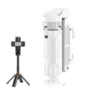 Pocketflex Mini Tripod, 360° Rotation Razunoth Tripod, Bluetooth 5.2 Chip Remote Mini Selfie Stick Tripods, for Selfies, Vlogs, Landscape Photography (White)