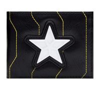 PocketGear Captain Rogers America The Winter Soldier Falcon Billetera/Cartera Bi-Fold ID & Porta Tarjetas, Negro