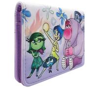 PocketGear Inside Emociones out 2 Película Alegría Ira Tristeza Billetera/Cartera Bi-Fold Soporte de Identificación & Tarjetas, Blanco