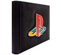 PocketGear PS Play Emblema Station Icónico del Juego Alimenta Tus Sueños Billetera/Cartera Bi-Fold ID & Portacartas, Negro