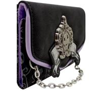 PocketGear The Nightmare Before Jack Emblema Cadena Christmas Cartera Tri-Fold Bolsillo para Monedas, Identificación & Tarjetero, Negro
