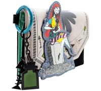 PocketGear The Nightmare Sally con Dijes Before Christmas Cartera Tri-Fold Bolsillo para Monedas, Identificación & Tarjetero, Gris