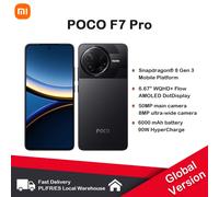 POCO F7 Pro 5G NFC en todo el mundo ® 8 Pantalla AMOLED 3 Generación 120 Hz 2K 90W Black