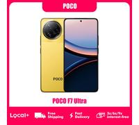 POCO F7 Ultra 5G NFC 12GB/256GB Sin Cargador, Pantalla AMOLED 2K 120Hz, Teléfono Celular yellow