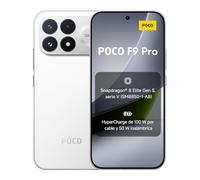 POCO F9 Pro, Smartphone 12+512, Blanco, batería de 6330mAh, carga de 100 W | Snapdragon® 8 Elite Gen 5, serie V, VisionBoost D8, AMOLED 6,59", cámara AI OIS de 200 MP