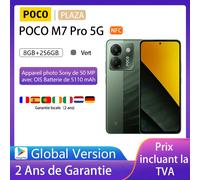 Xiaomi POCO M7 Pro 5G Smartphone de 12+512GB, Cámara de 50 MP Sony con OIS, Pantalla AMOLED de 6.67 Pulgadas 120 Hz, Carga Turbo de 45W, Cargador no Incluido, Negro, Versión ES