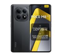POCO M8 5G Versión Global Snapdragon 6 Gen 3 Pantalla FHD+ Inmersiva de 6.77' y 120Hz Batería de 5520mAh Smartphone con NFC Plata