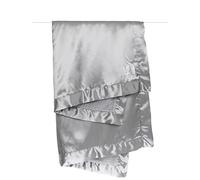 Poco Manta jirafa Chenille raso Bebé (plata)