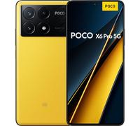 Poco X6 Pro - Smartphone de 12+512GB, Pantalla AMOLED de 6.67” 120Hz 1.5K, MediaTek Dimensity 8300-Ultra, Triple cámara de hasta 64MP, 5000mAh, Amarillo (Versión ES)