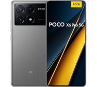 Poco X6 Pro - Smartphone de 8+256GB, Pantalla AMOLED de 6.67” 120Hz 1.5K, MediaTek Dimensity 8300-Ultra, Triple cámara de hasta 64MP, 5000mAh, Gris (Versión ES)