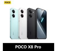 POCO X8 Pro 5G 8GB 256GB 12GB 512GB NFC Smartphone Dimensity 8500-Ultra Batería de 6500mAh Negro