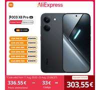 POCO X8 Pro 5G Versión Europea 256GB/512GB 6.59" AMOLED 1.5K 120Hz 6210mAh 50MP OIS NFC IP68 Dimensity 8500-Ultra Sin Cargador White