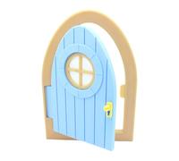 Pocoiau 1/12 Casas De Muñecas En Miniatura Puerta Hadas Diseño Cuentos Hadas para Manualidades Modelo Proyecto Escena Patio Decoración Exhibición Accesorios para Casas Muñecas En