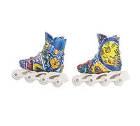 Pocoiau 1 Par De Zapatos De Dedo Lindo Patín Scooter para Muñeca Zapato Juguete Diapasón Zapatilla Patines De Zapatos De Dedo Rodillo Juguete para Dedos Zapatillas De Deporte De Diapasón