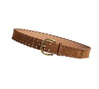 Pocoiau 3. Cinturón de cuerda trenzada hecho a mano con textura ajustable con ribete de poliuretano para trajes de entrenamiento y maternidad, faja enrollable portátil, caqui, Talla única