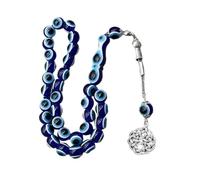 Pocoiau 33 cuentas grandes de 10 mm, cadena de mano resistente para mujeres y hombres, joyería de moda, cadena de mano colorida, unisex, talla única, como se describe