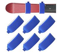 Pocoiau 6 Uds. De Cinta Protectora Sujeción para Esquí Invierno Almohadilla Ajustable Banda Envolver Lazos Familias Vacaciones Llevar Equipo Esquí Navidad