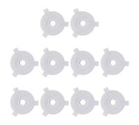 Pocoiau Adaptador Reductor De Portalámparas E27 a E26/E14/11mm Accesorios De Ajuste De Pantalla De Luz Convertidor De Enchufe De Luz Retardante De 10 Uds.