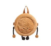 Pocoiau Bolso de hombro con temática lúdica, construcción de felpa ligera, ergonómica, para llevar y almacenar, divertida bolsa cruzada de felpa inspirada en el pan, a, One Size