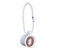 Pocoiau Bonito llavero de taza de café con diseño de corazón para cónyuges y regalo que ofrece un dije decorativo para taza, Doble amor, Talla única