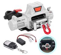 Pocoiau Cabrestante De Metal Rodamiento Resistente Juego De Rescate De Parachoques Delantero Pieza De Repuesto para 1/10 Crawler SCX10 D90 D110 Modelo De Juguete