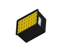 Pocoiau Caja de señuelos, contenedor separador de cebos de calamar, caja de almacenamiento con agujero de drenaje, caja de múltiples compartimentos, organizadores de aparejos de pesca con agujero de