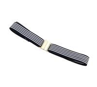 Pocoiau Cinturón elástico para pantalones, hebilla de metal ajustable, cinturón elástico de poliéster, para hombres y mujeres, maternidad, ligero, versátil, accesorio de ropa, cinturón elástico unisex