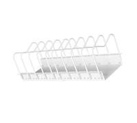 Pocoiau Divisores de estantes ajustables multipanel expandible con marco de acero para gabinete, armario, arreglo de bolso, estante de almacenamiento expandible