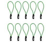 Pocoiau Elastics - Correa de equipaje pequeña, cuerda elástica de tipo pesado con gancho, longitud regulable, cuerda de equipaje, durabilidad, engranajes al aire libre, correas antideslizantes para