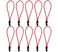 Pocoiau Elastics - Correa de equipaje pequeña, cuerda elástica de tipo pesado con gancho, longitud regulable, cuerda de equipaje, durabilidad, engranajes al aire libre, correas antideslizantes para