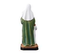 Pocoiau Estatua de Ana con María pintada a mano, estatua religiosa moderna, decoración del hogar, figuras religiosas, regalo religioso, 8.5 pulgadas, mujer