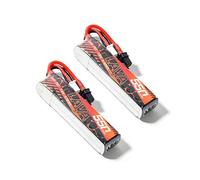 Pocoiau Juego de 2 Piezas Ligeras 2-4S 550 mAh Batería de Carreras 75C Burst XT30 Conector Baterías LiHV para Vuelo de Aviones FPV Batería LiHV para FPV