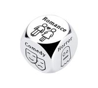 Pocoiau Juego De Dados Nocturnos para Citas En Parejas Agrega Emoción a Los Planes De Cena Y Resuelve Dilemas De Elección Regalo Novedoso De Elefantes Blancos del Día De Valentín