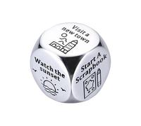 Pocoiau Juego De Dados Nocturnos para Citas En Parejas Agrega Emoción a Los Planes De Cena Y Resuelve Dilemas De Elección Regalo Novedoso De Elefantes Blancos del Día De Valentín