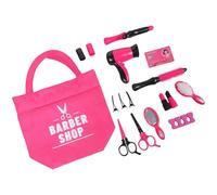 Pocoiau Juego De Juguetes Peluquería para Niños con Peine Peinado Soplador Herramientas Corte Educativo Niñas Peluquería Niños