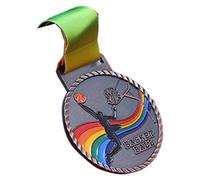 Pocoiau Medallas De Recompensa para Niños Y Adolescentes Ganadores del Competición Medallas Baloncesto con Cinta para Cuello Oro Plata Y Bronce