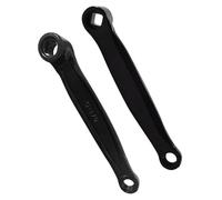 Pocoiau Negro Paquete De 2 Brazos Manillar Bicicleta Izquierdo Acero Brazo Ciclo Izquierdo 170 Mm para Ciclismo Montaña/Carretera Brazo Ciclo Mezcla Acero