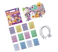 Pocoiau Peels And Stick - Juego de calcomanías de papel brillante para Halloween, diseño creativo de manualidades, decoración de habitación de niños, calcomanías de papel