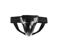 Pocoiau Protectores de ingle ajustables, protectores abdominales para hombres y niños, artes marciales, kickboxing, entrenamiento