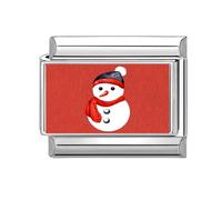 Pocoiau Pulsera Multifuncional Herramienta De Enlace Banda Textura Acero Inoxidable Conexión Modular Navideña Pulsera para Joyería Acero Inoxidable Festivo Rojo