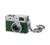 Pocoiau Retro Tiny Camera Keychain 130 Degree Wide Angles 1080P Video Recorder with Keychain Clip for Students Adults Kids Digital Camera